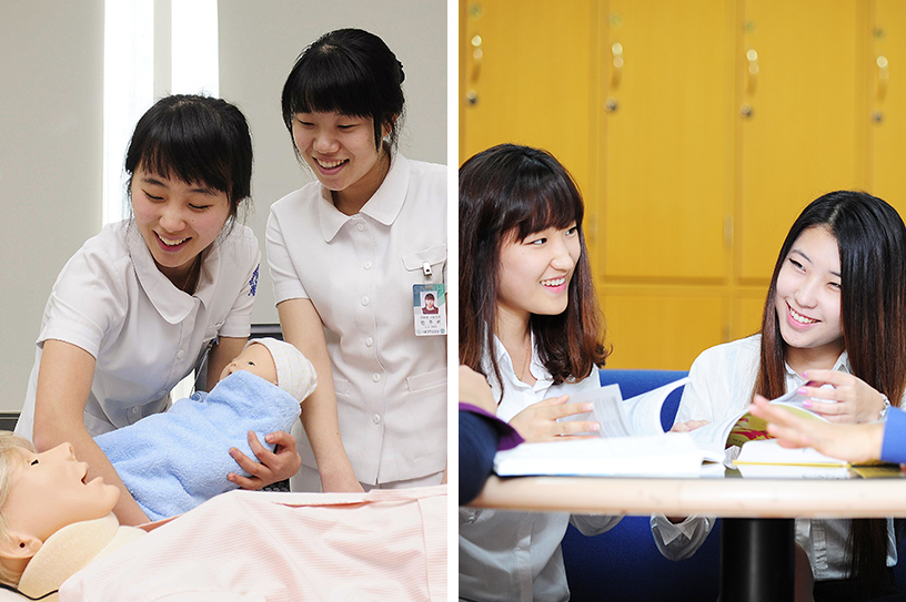 학부에서 간호학을 배워 진출할 수 있는 분야는 다양합니다