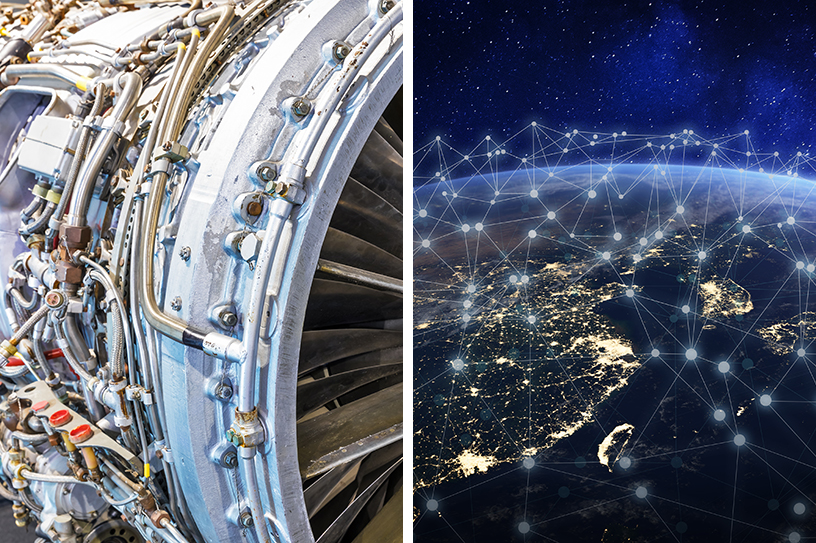 거대한 비행기 엔진에 들어가는 기술도 통신 분야 기술도 공부할 수 있습니다