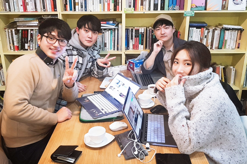 창업실습론 수업을 통해 ‘스튜디오 샤’가 출발했습니다