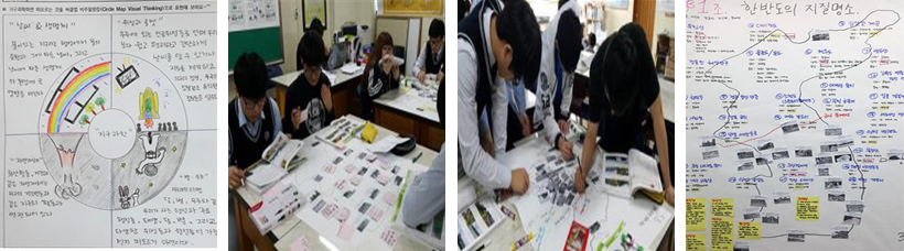 자유맵 : 한반도의 지질 명소 작성과 결과물