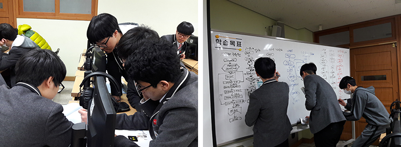 알고리즘 학습의 효과를 높이기 위한 협업학습과 발표학습