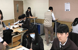 문제해결 학생배치-교실 뒤