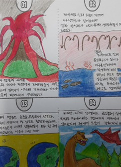 4컷 만화 그리기 활동 예시