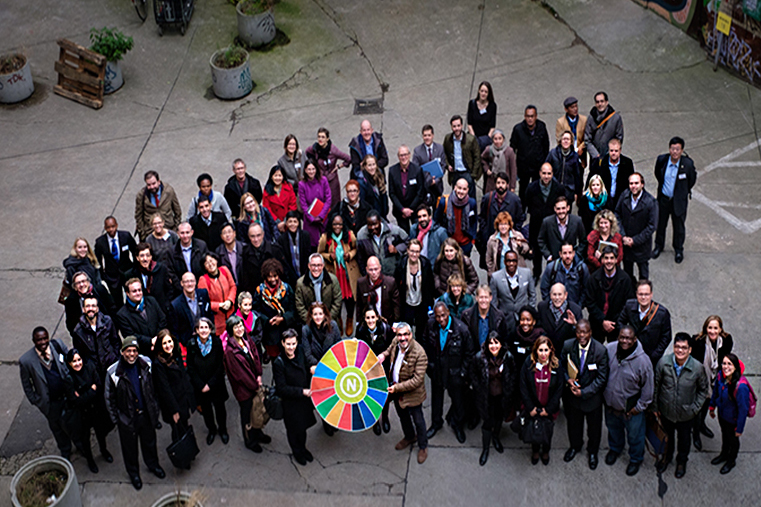 독일 메르켈 총리실 산하 지속가능발전위원회가 개최한 Open SDG in Berlin 초청을 받은 워크숍 참가자들