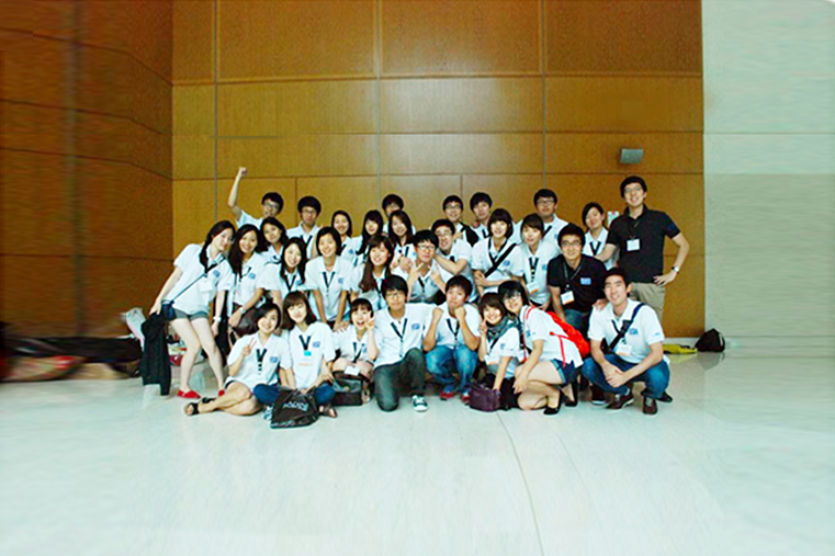 인액터스에서 활동하던 시절 한국 대표로 월드컵 출전 당시 사진